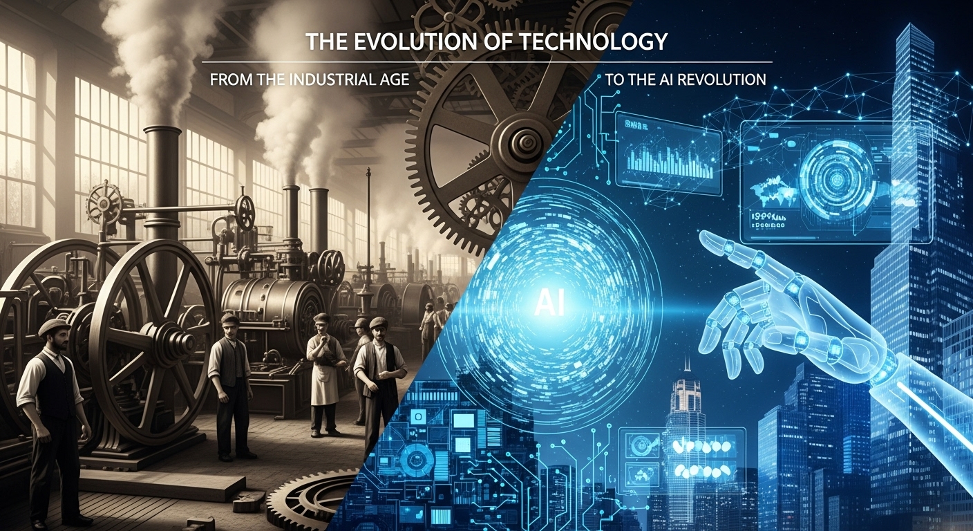 The Evolution of Technology: From the Industrial Age to the AI Revolution